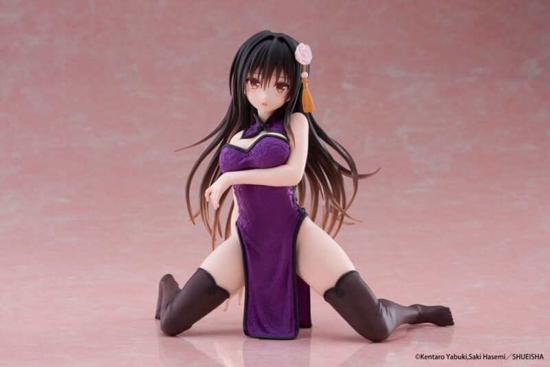 Estatua PVC Desktop Cute de Yui Kotegawa (Chinese Dress Ver.) en To Love Ru Darkness por Taito Prize