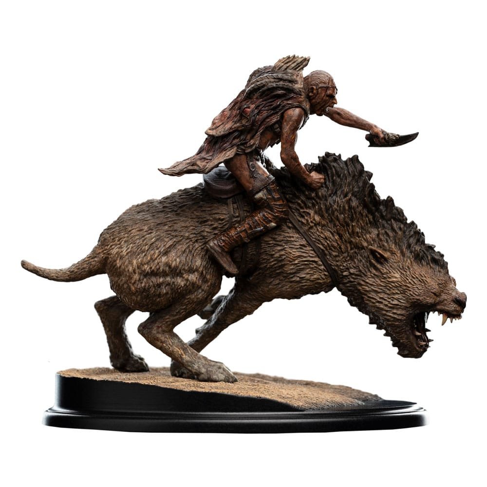 Estatua de Sharkû on Warg en El Señor de los Anillos por Weta Workshop - Imagen 2