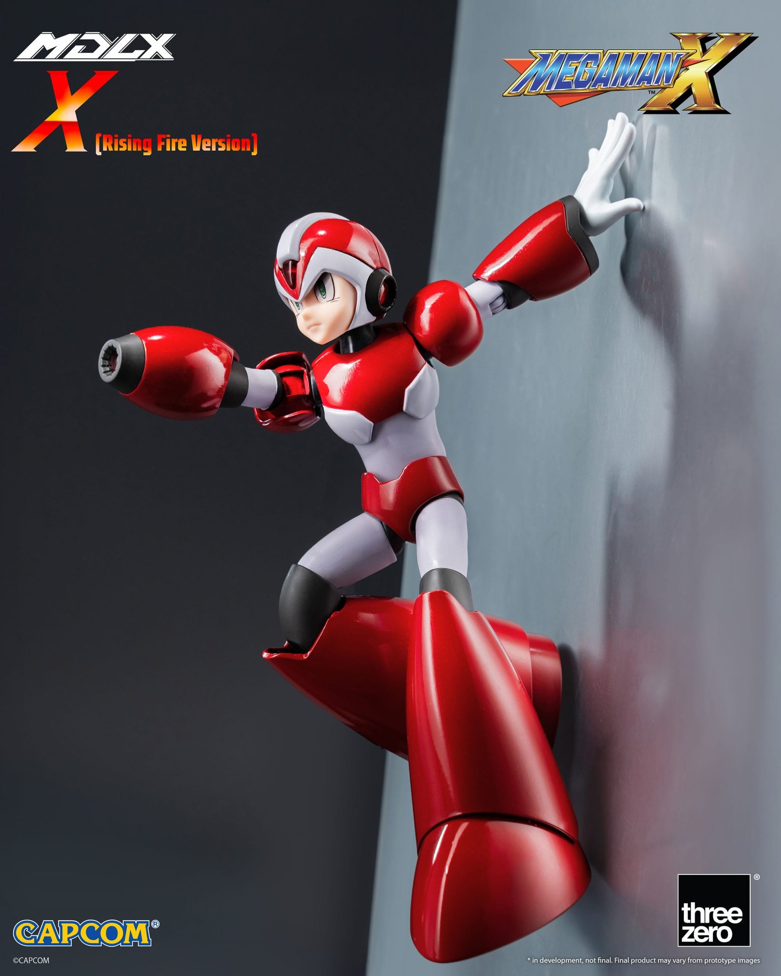 Figura MDLX Rockman X / Mega Man X (Rising Fire Version) por Threezero - Imagen 7