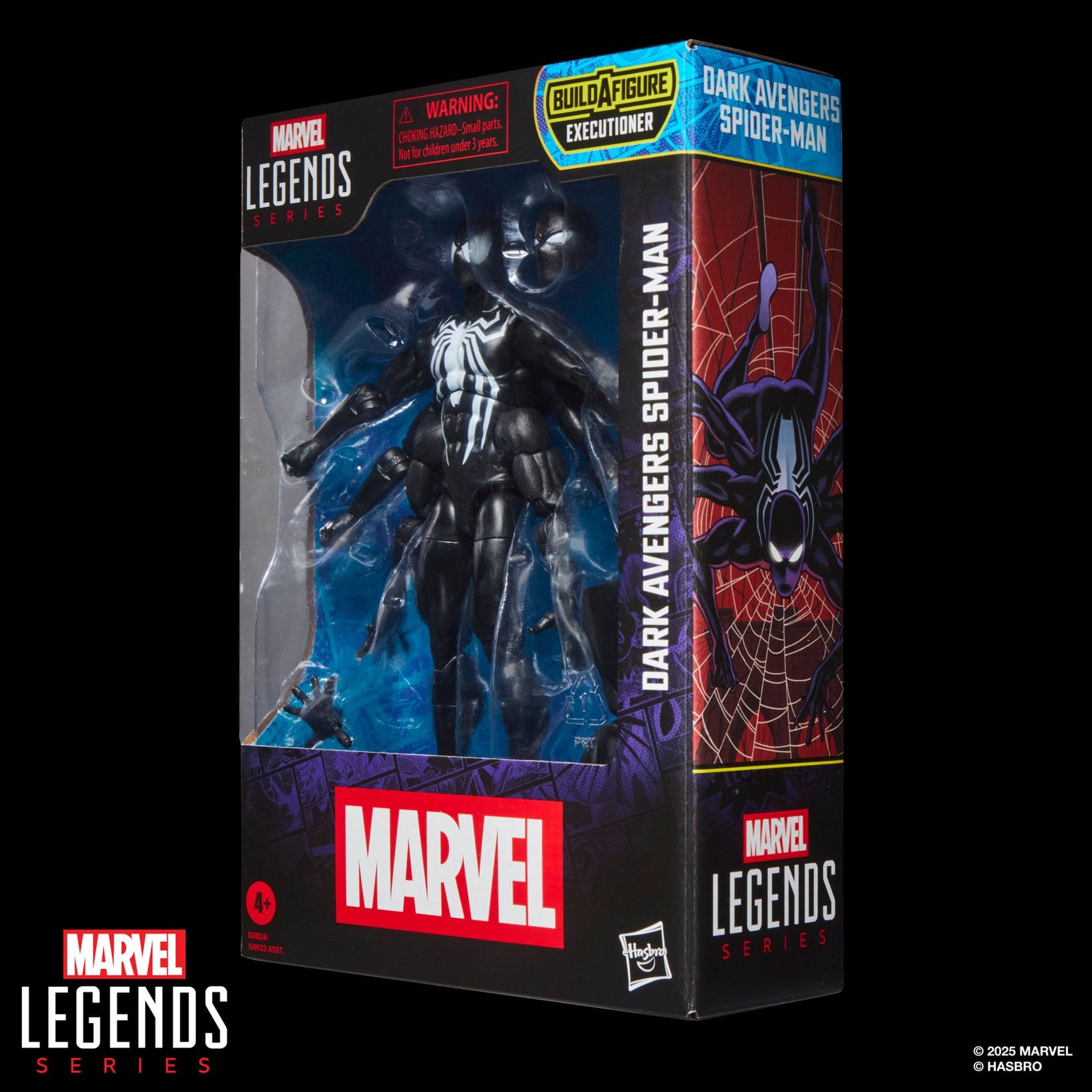Figura Marvel Legends Action Dark Avengers de Spiderman (Pieza BAF: Executioner) por Hasbro - Imagen 6