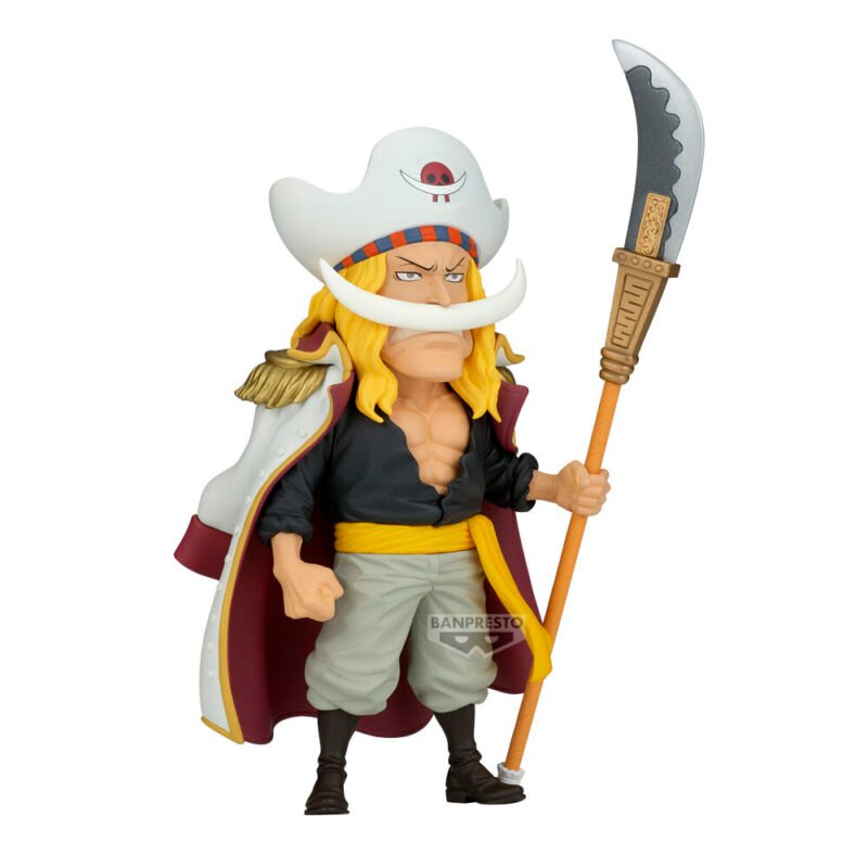 Figura Mega World Collectable God Valley Incident de Edward Newgate en One Piece por Banpresto