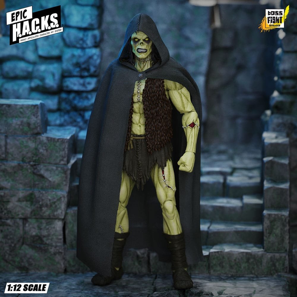 Figura Epic H.A.C.K.S. 1/12 de Criatura No Muerta en El Monstruo de Frankenstein por Boss Fight Studio - Imagen 2