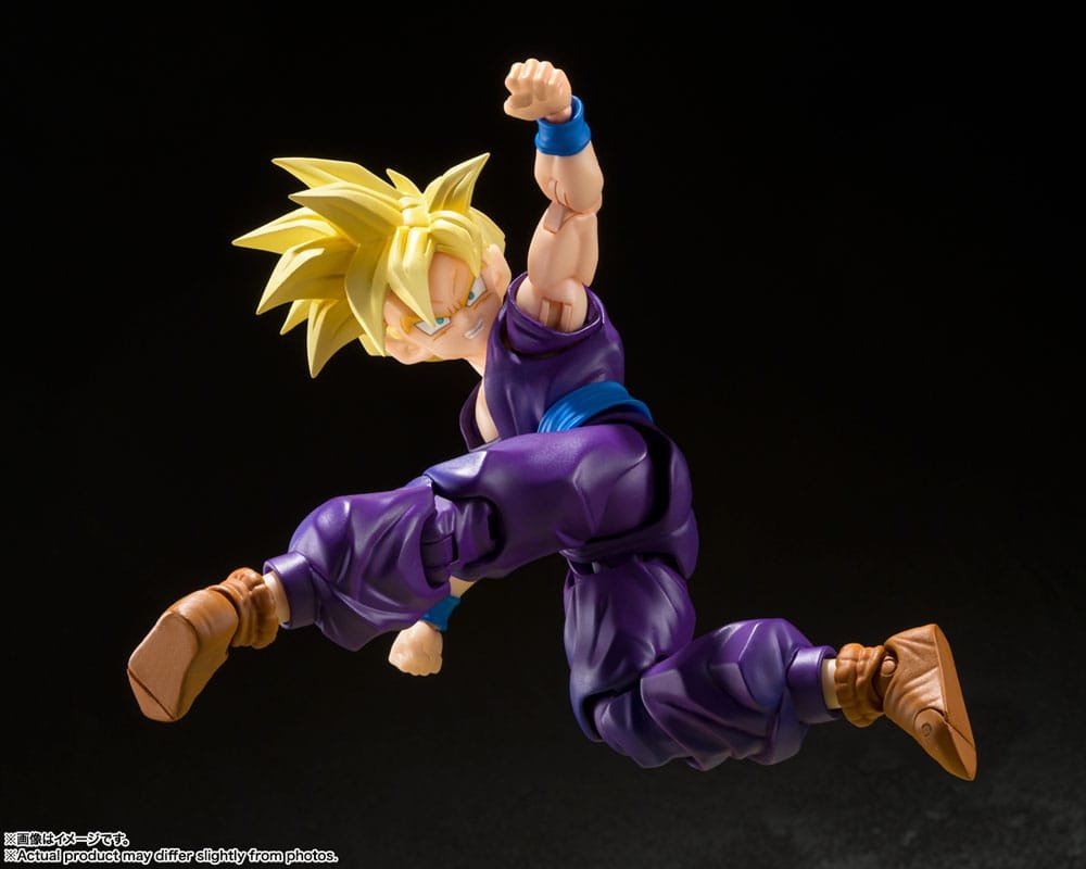 Figura S.H. Figuarts Super Saiyan de Son Gohan (The Warrior Who Surpassed Goku) en Dragon Ball Z por Bandai Tamashii Nations - Imagen 9