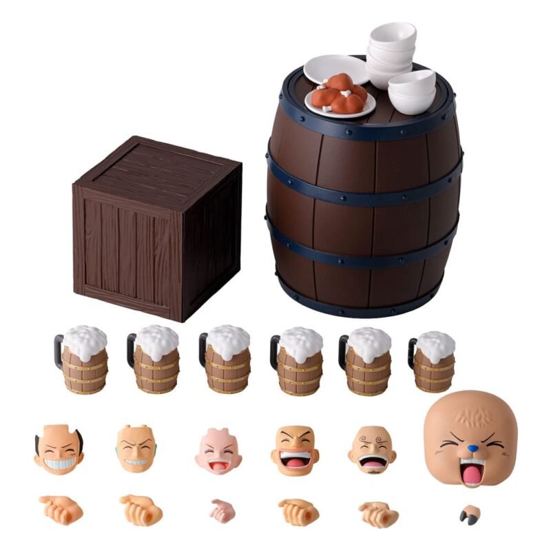 Accesorios S.H. Figuarts The Straw Hat Crew Party Set en One Piece por Bandai Tamashii Nations