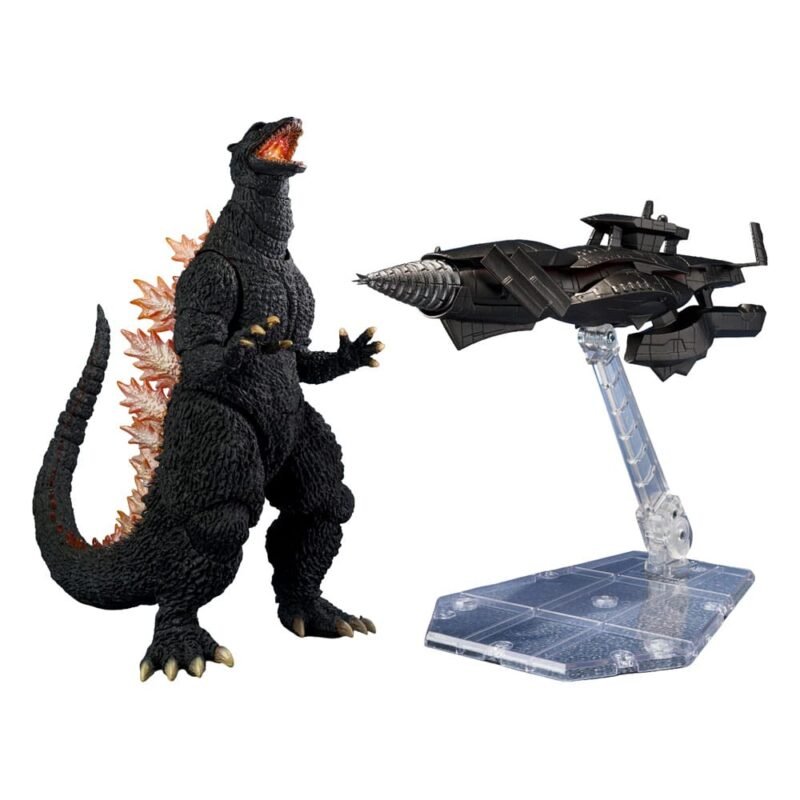 Figura S.H.MonsterArts Godzilla: Final Wars (Heat Ray Ver. vs. New Gotengo) por Bandai Tamashii Nations