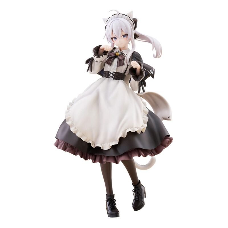 Estatua PVC 1/7 Elaina Maid Costume with cat ears Ver. en Wandering Witch: The Journey of Elaina por Furyu