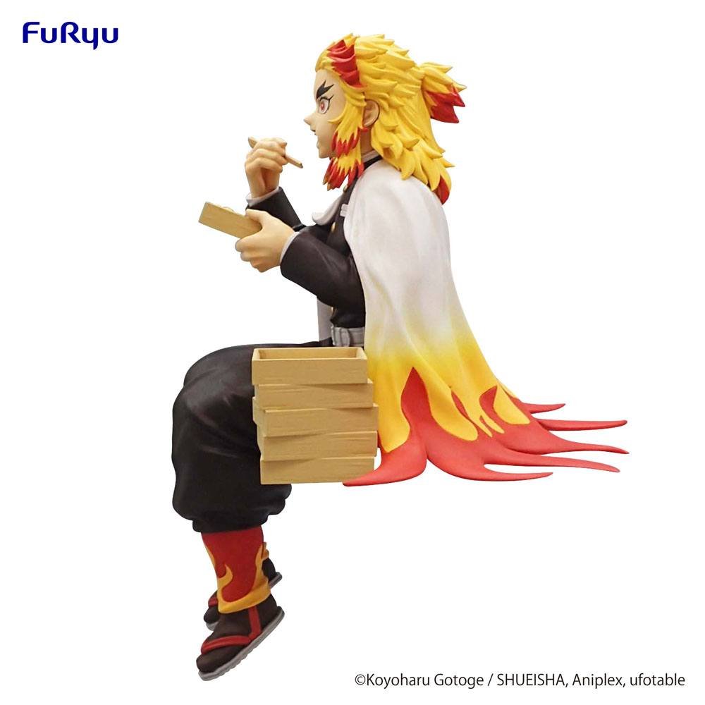 Estatua PVC Noodle Stopper de Kyojuro Rengoku en Demon Slayer: Kimetsu no Yaiba por Furyu - Imagen 3