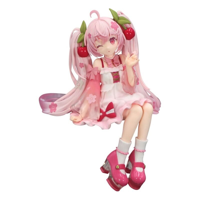 Estatua PVC Noodle Stopper Sakura Miku 2025 Wink Ver. de Hatsune Miku por Furyu