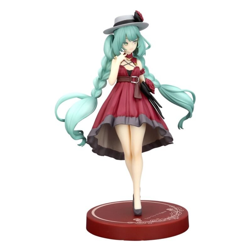 Estatua PVC Trio-Try-iT Outing Dress Red Color Ver. de Hatsune Miku por Furyu