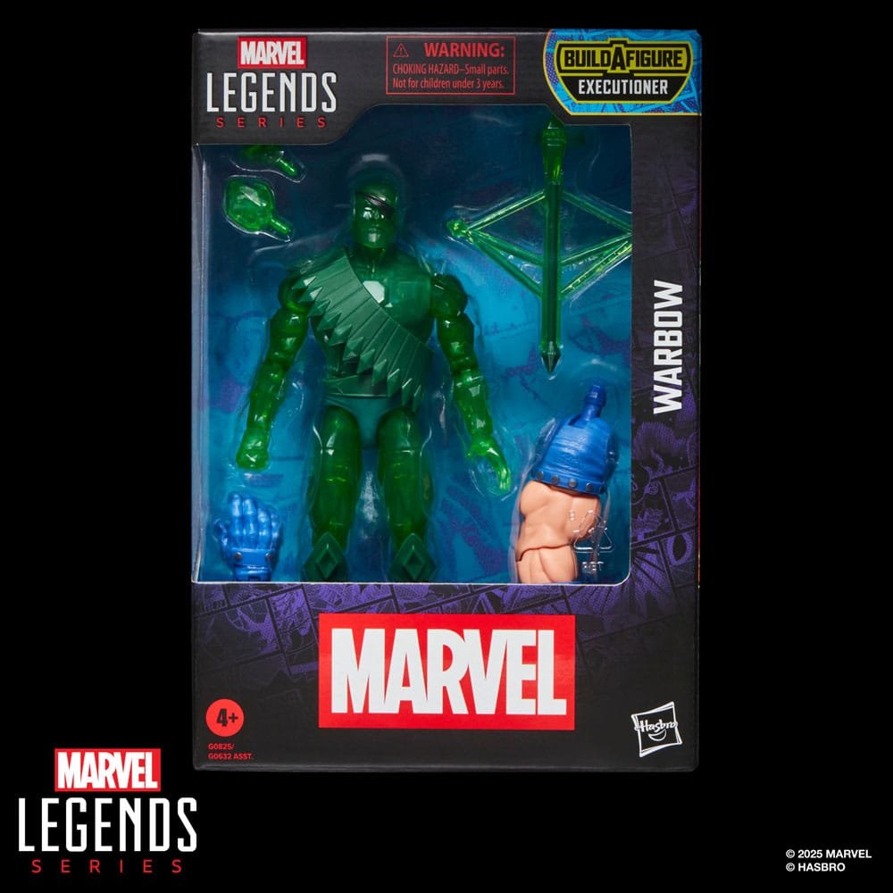 Figura Marvel Legends Action de Warbow (Pieza BAF: Executioner) en Marvel por Hasbro - Imagen 2