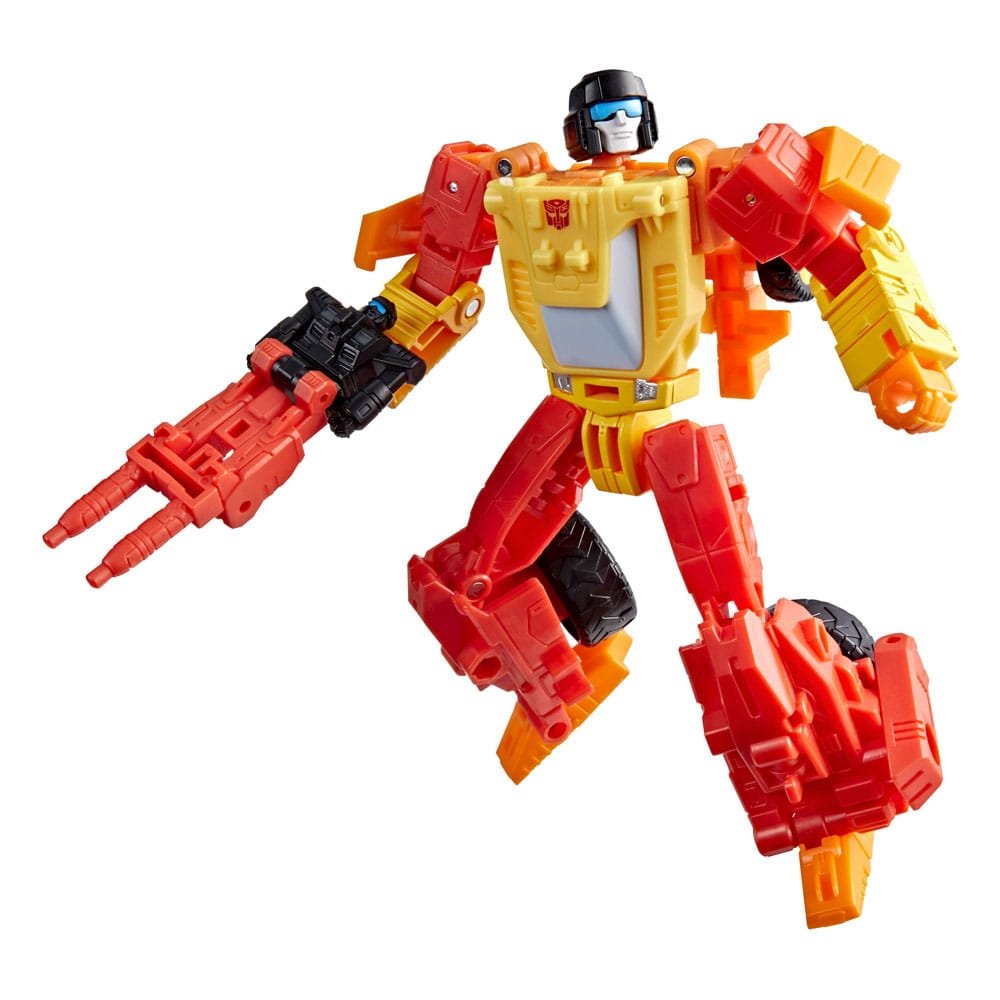 Figura Deluxe Class Targetmaster de Sureshot en Transformers Age of the Primes por Hasbro