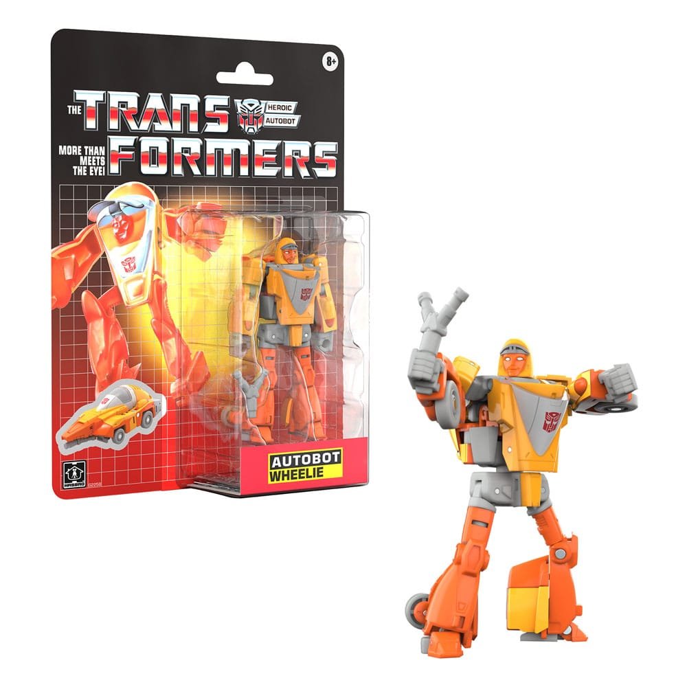 Figura Retro G1 de Autobot Wheelie en The Transformers por Hasbro - Imagen 3
