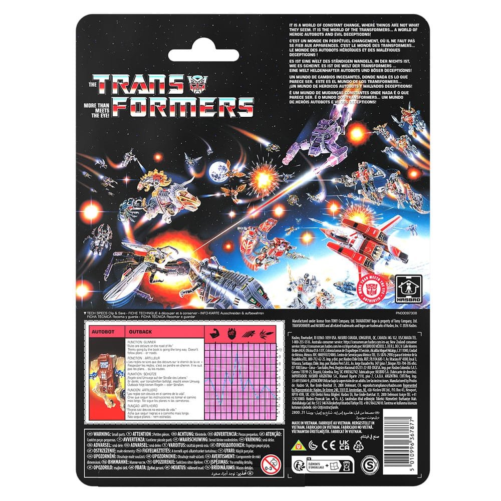 Figura Retro G1 de Autobot Outback en The Transformers por Hasbro - Imagen 2