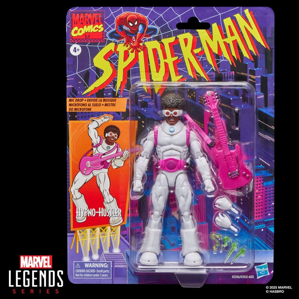 Figura Marvel Legends Retro de Hypno-Hustler en Spiderman por Hasbro - Imagen 2