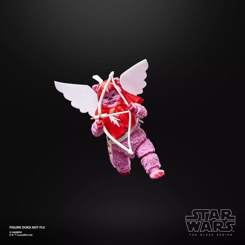 Figura Black Series Edición Día de San Valentín de Ewok en Star Wars por Hasbro