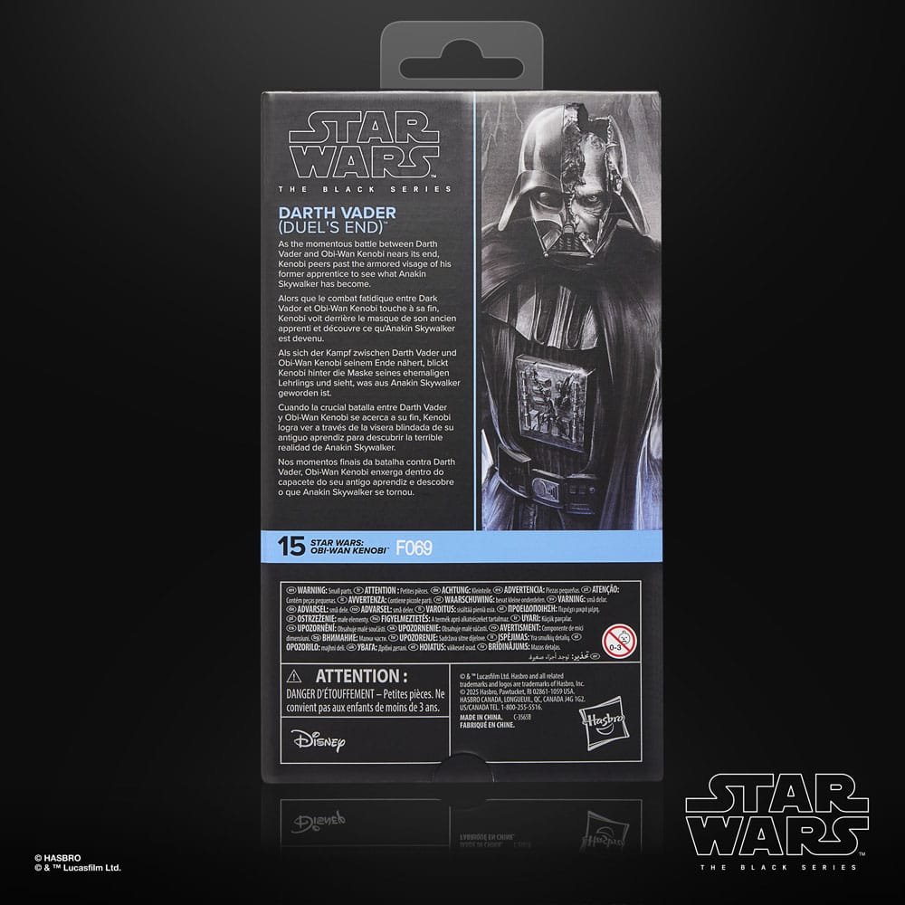Figura Black Series Darth Vader (Final del Duelo) en Star Wars: Obi-Wan Kenobi por Hasbro - Imagen 4