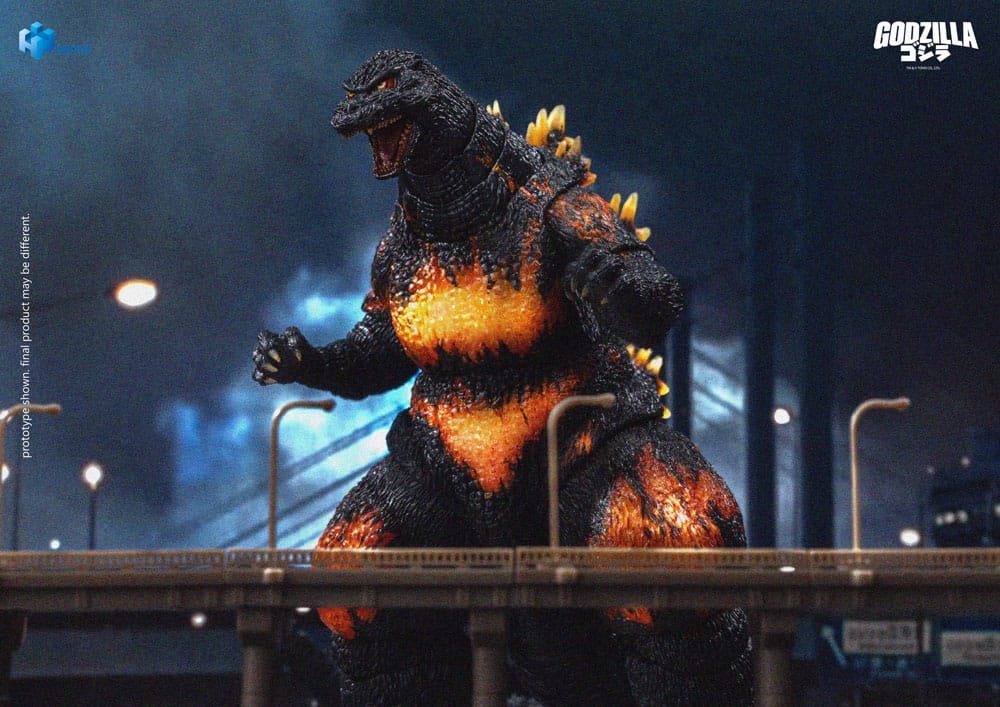 Figura Exquisite Basic Burning de Godzilla (1995) en Godzilla vs. Destoroyah por Hiya Toys - Imagen 5