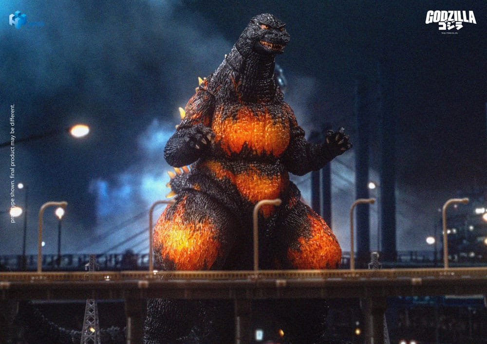 Figura Exquisite Basic Burning de Godzilla (1995) en Godzilla vs. Destoroyah por Hiya Toys - Imagen 6
