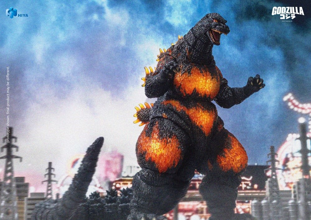 Figura Exquisite Basic Burning de Godzilla (1995) en Godzilla vs. Destoroyah por Hiya Toys - Imagen 7