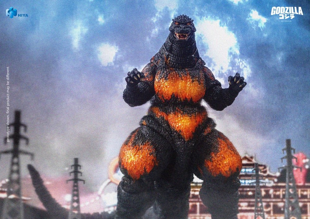 Figura Exquisite Basic Burning de Godzilla (1995) en Godzilla vs. Destoroyah por Hiya Toys - Imagen 8