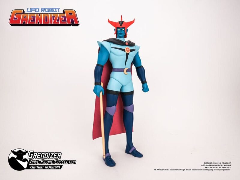 Figura Vinilo de Captain Gorman en Grendizer por HL Pro