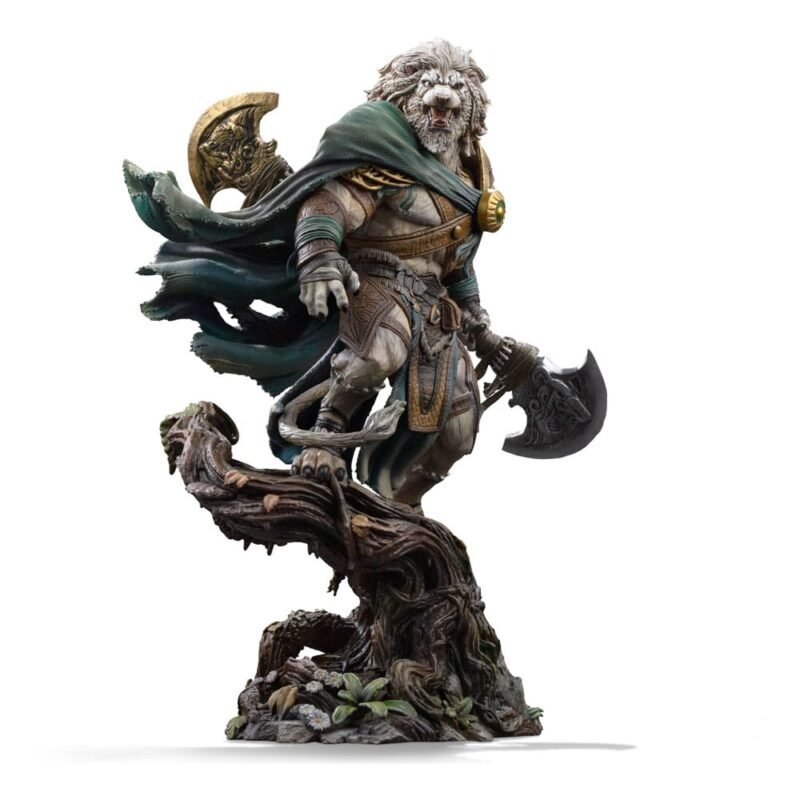 Estatua 1/10 Art Scale de Ajani Goldmane en Magic The Gathering por Iron Studios