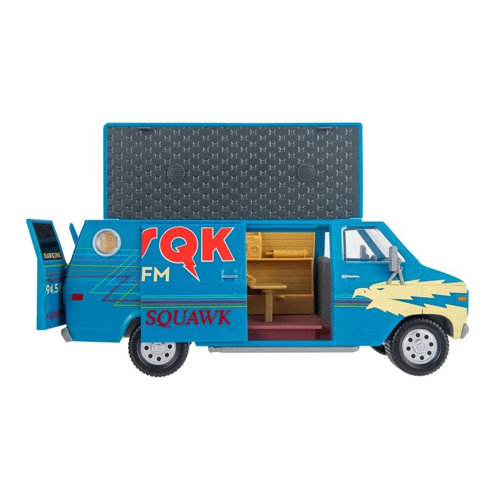 Vehículo con Figura The Squawk Van Playset con Steve en Stranger Things por Jazwares - Imagen 3