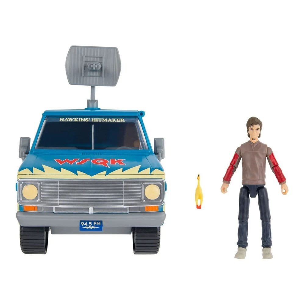 Vehículo con Figura The Squawk Van Playset con Steve en Stranger Things por Jazwares - Imagen 4