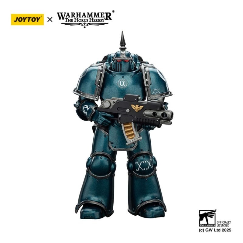 Figura Alpha Legion MK III Tactical Legionary en Warhammer The Horus Heresy por Joy Toy