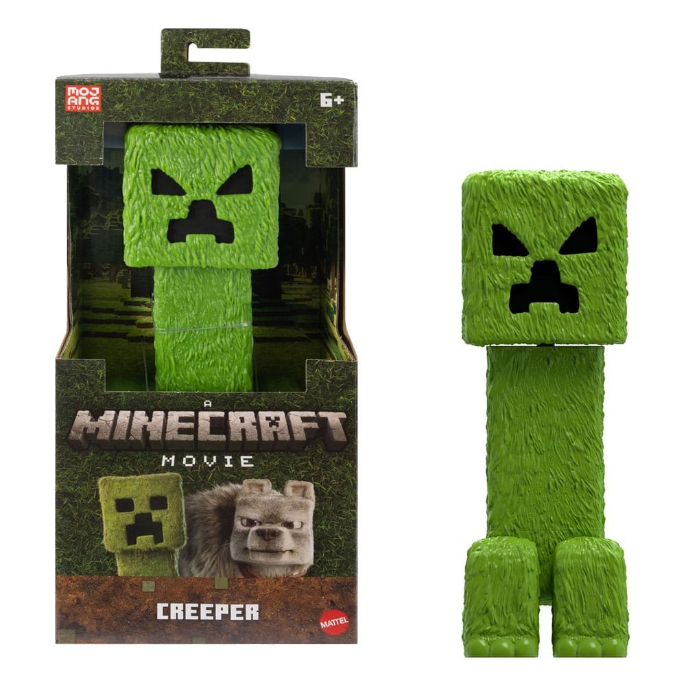 Figura Articulada de Creeper en Una Película de Minecraft por Mattel - Imagen 9