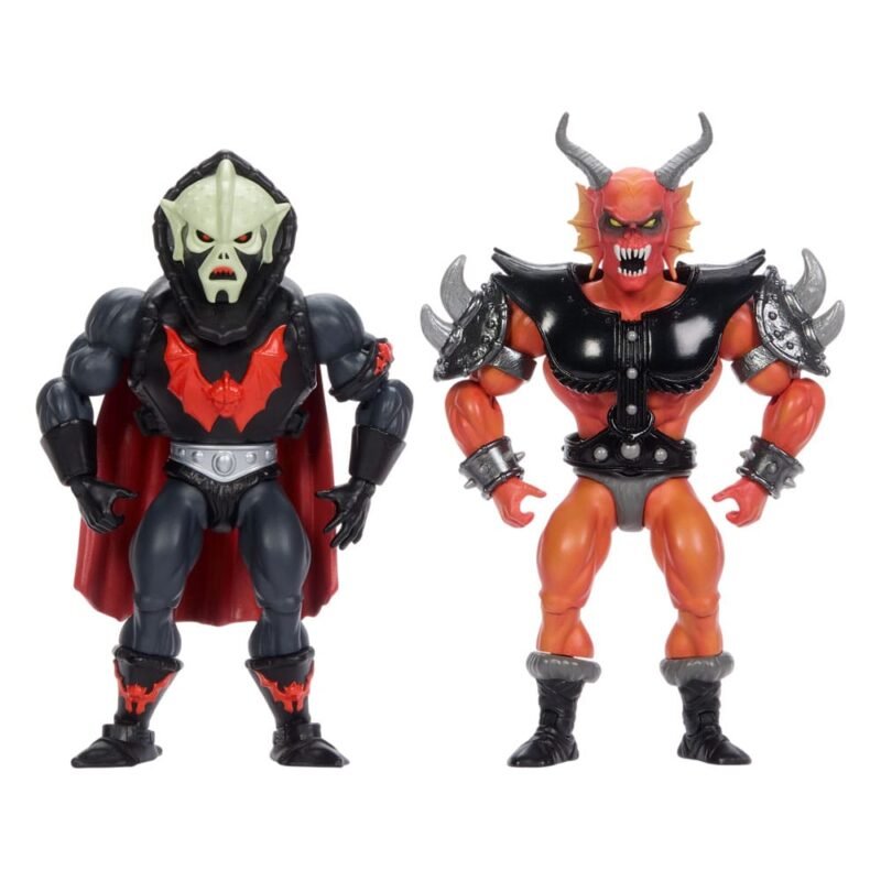 Pack de 2 Figuras MOTU Origins Hordak y Hellfire-Man en Masters del Universo x Stranger Things por Mattel
