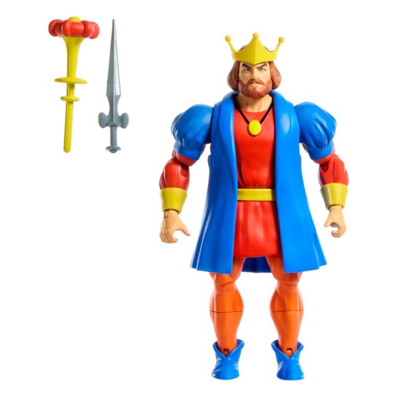 Figura MOTU Origins Cartoon Collection de King Randor en Masters del Universo por Mattel