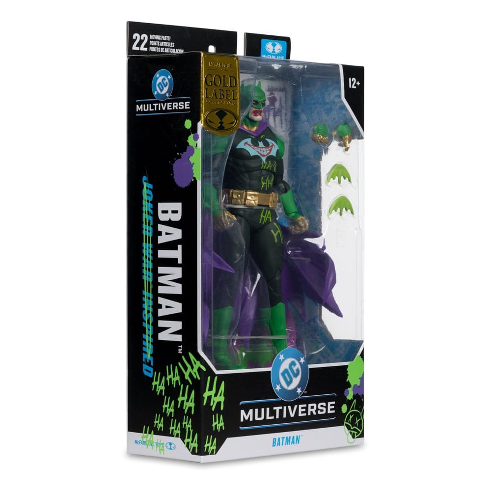 Figura DC Multiverse Gold Label de Batman (Joker War, Jokerized) en DC Comics por McFarlane Toys - Imagen 8