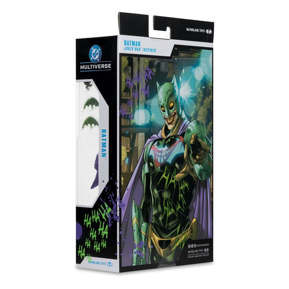 Figura DC Multiverse Gold Label de Batman (Joker War, Jokerized) en DC Comics por McFarlane Toys - Imagen 9
