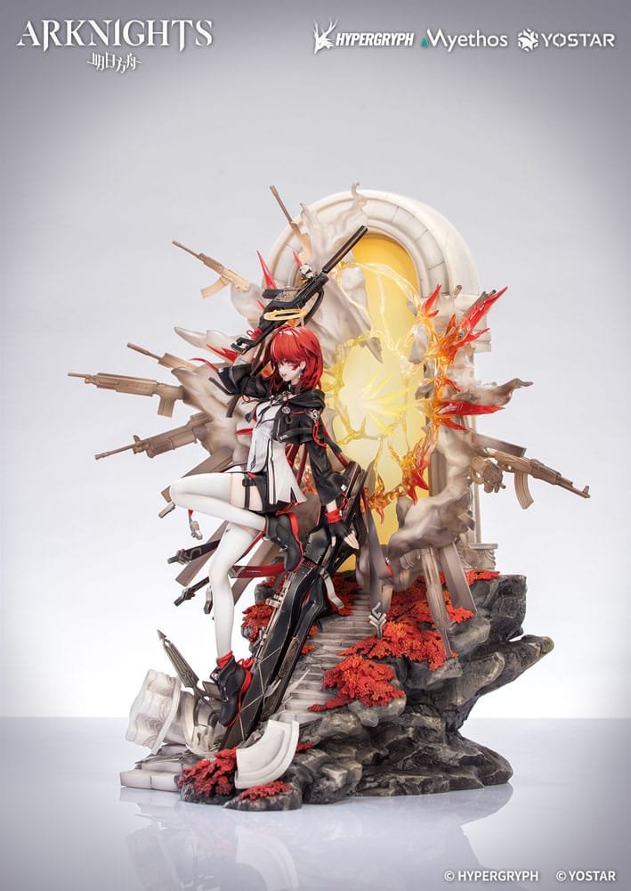 Estatua PVC 1/7 Exusiai The New Covenant: Elite 2 Ver. en Arknights por Myethos - Imagen 4