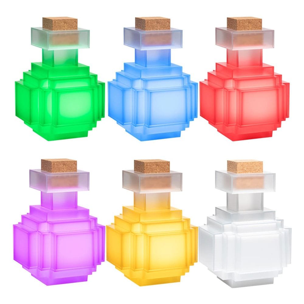 Réplica de Botella de Poción Iluminada en Minecraft por Noble Collection