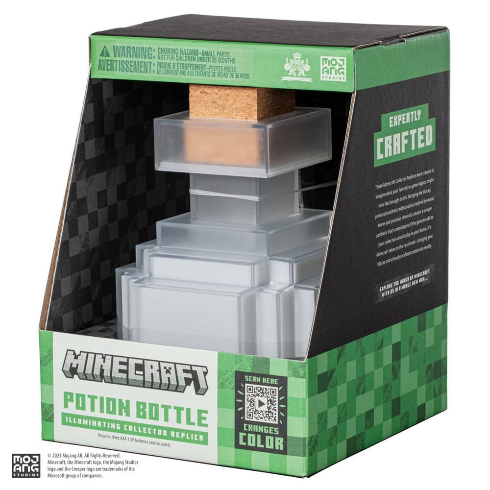 Réplica de Botella de Poción Iluminada en Minecraft por Noble Collection - Imagen 3