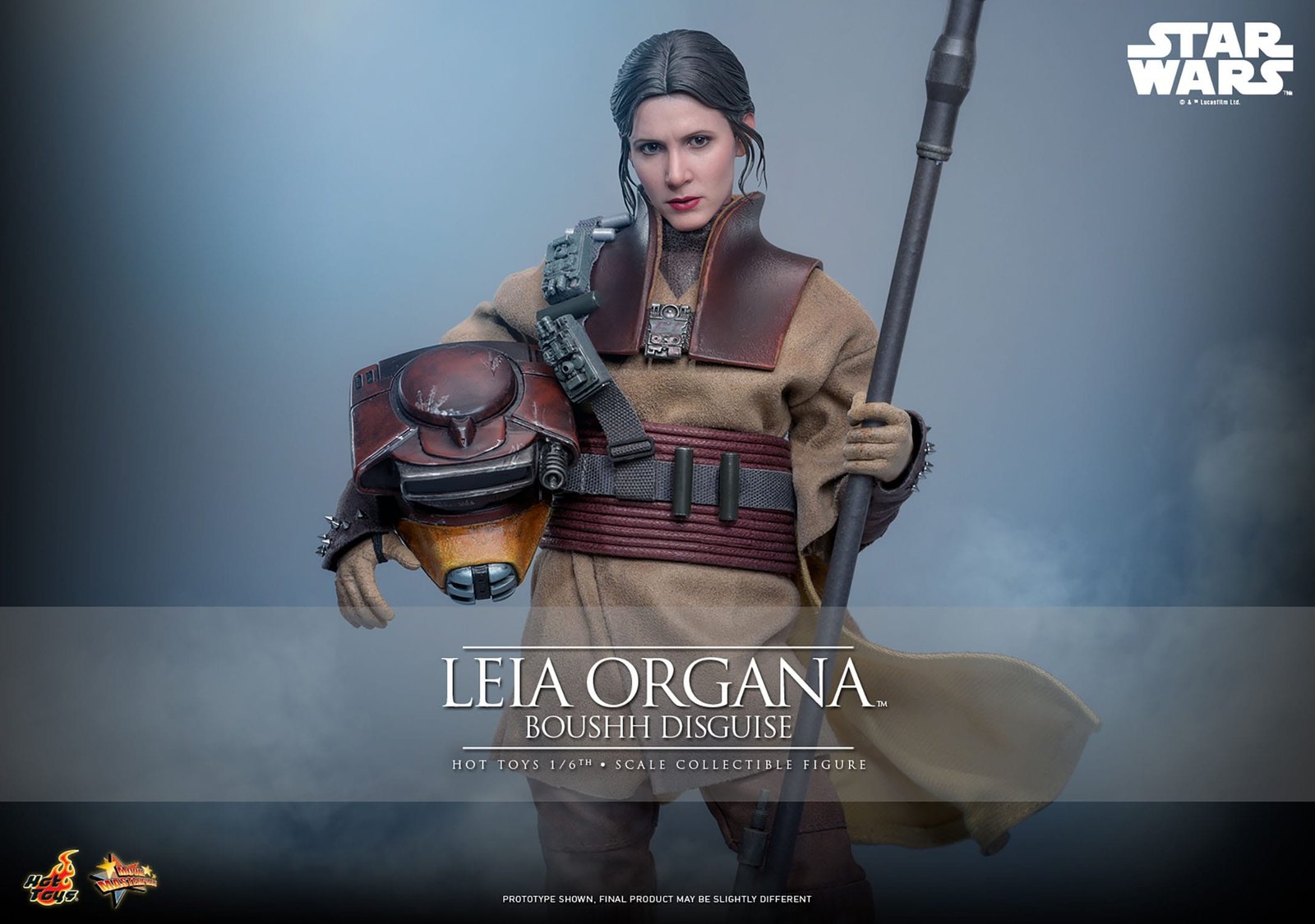 Figura Masterpiece 1/6 Leia Organa (Boushh Disguise) en Star Wars Episode VI por Hot Toys - Imagen 2