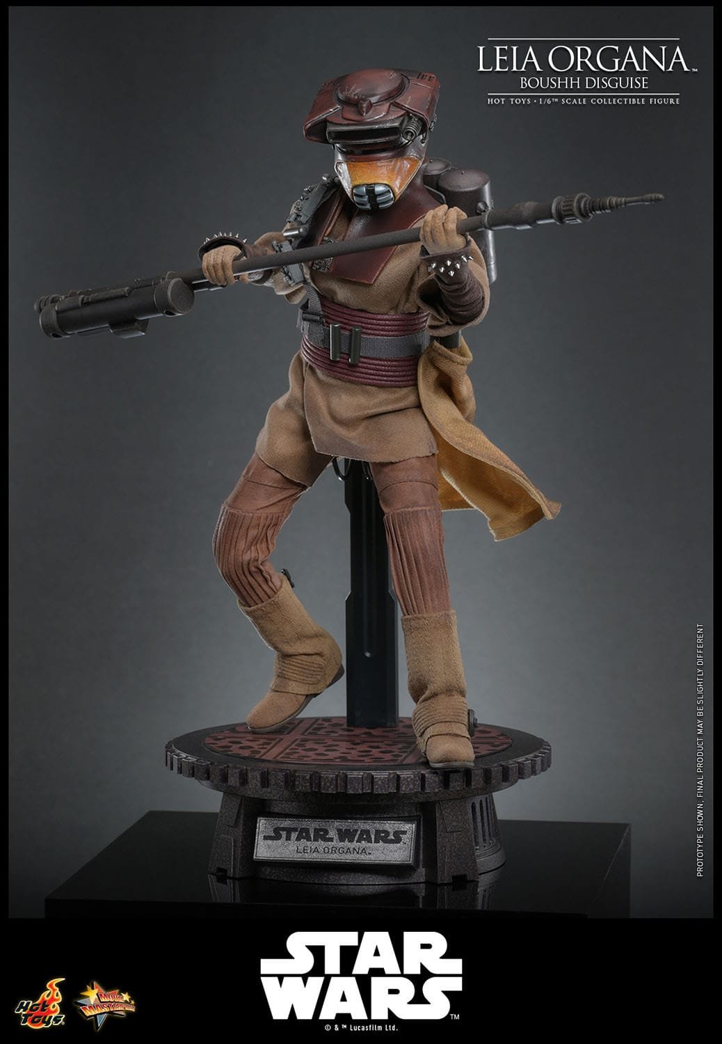 Figura Masterpiece 1/6 Leia Organa (Boushh Disguise) en Star Wars Episode VI por Hot Toys - Imagen 3