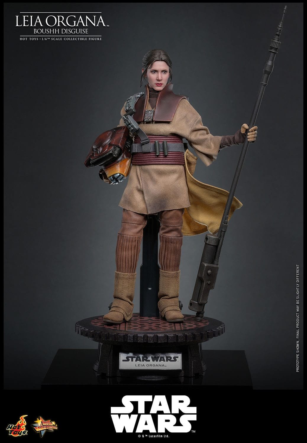 Figura Masterpiece 1/6 Leia Organa (Boushh Disguise) en Star Wars Episode VI por Hot Toys - Imagen 6