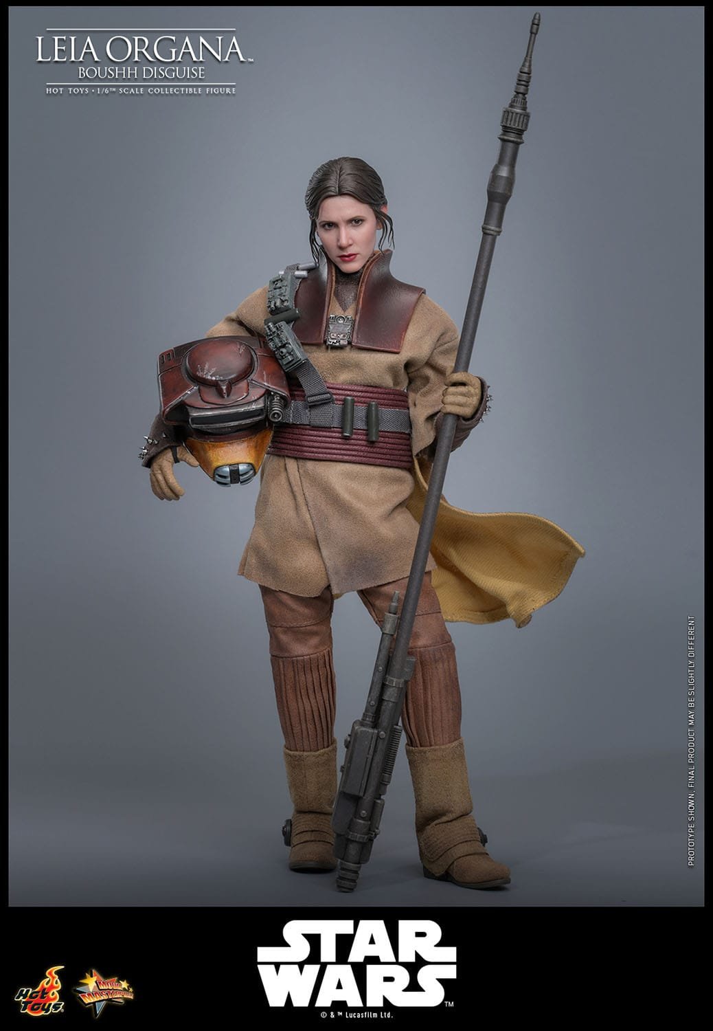 Figura Masterpiece 1/6 Leia Organa (Boushh Disguise) en Star Wars Episode VI por Hot Toys - Imagen 7