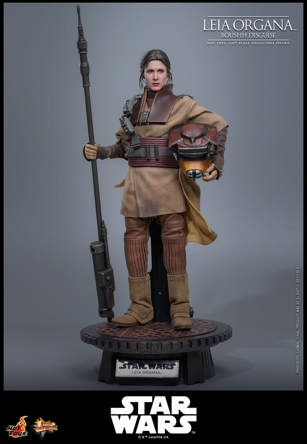 Figura Masterpiece 1/6 Leia Organa (Boushh Disguise) en Star Wars Episode VI por Hot Toys - Imagen 8