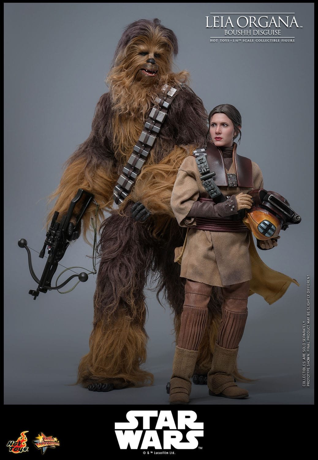 Figura Masterpiece 1/6 Leia Organa (Boushh Disguise) en Star Wars Episode VI por Hot Toys - Imagen 13