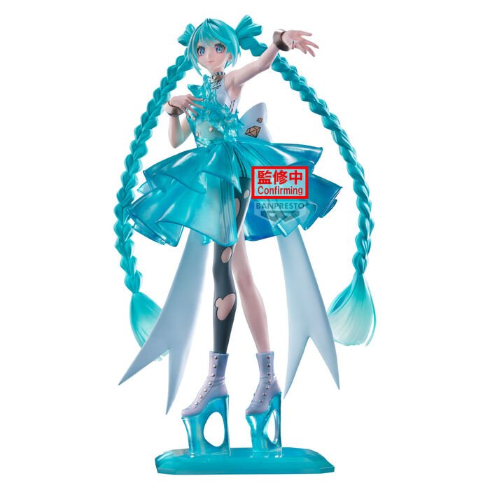 Figura EmeraldGem Clearluxe de Hatsune Miku por Banpresto