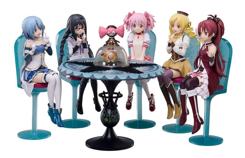 Set de Estatuas PVC Tea Party Cake Song Ver. en Puella Magi Madoka Magica The Movie: Rebellion por Aniplex