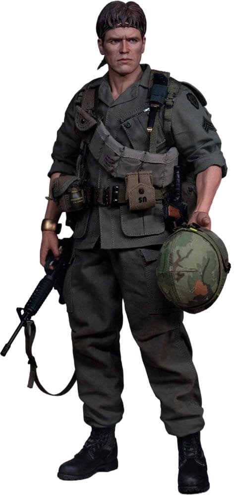 Figura 1/6 de Sargento Elias en Platoon por Damtoys