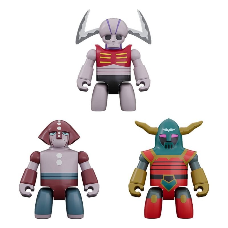 Figura Brickroid Mechanical Beasts Set 1 en Mazinger Z por Good Smile Company