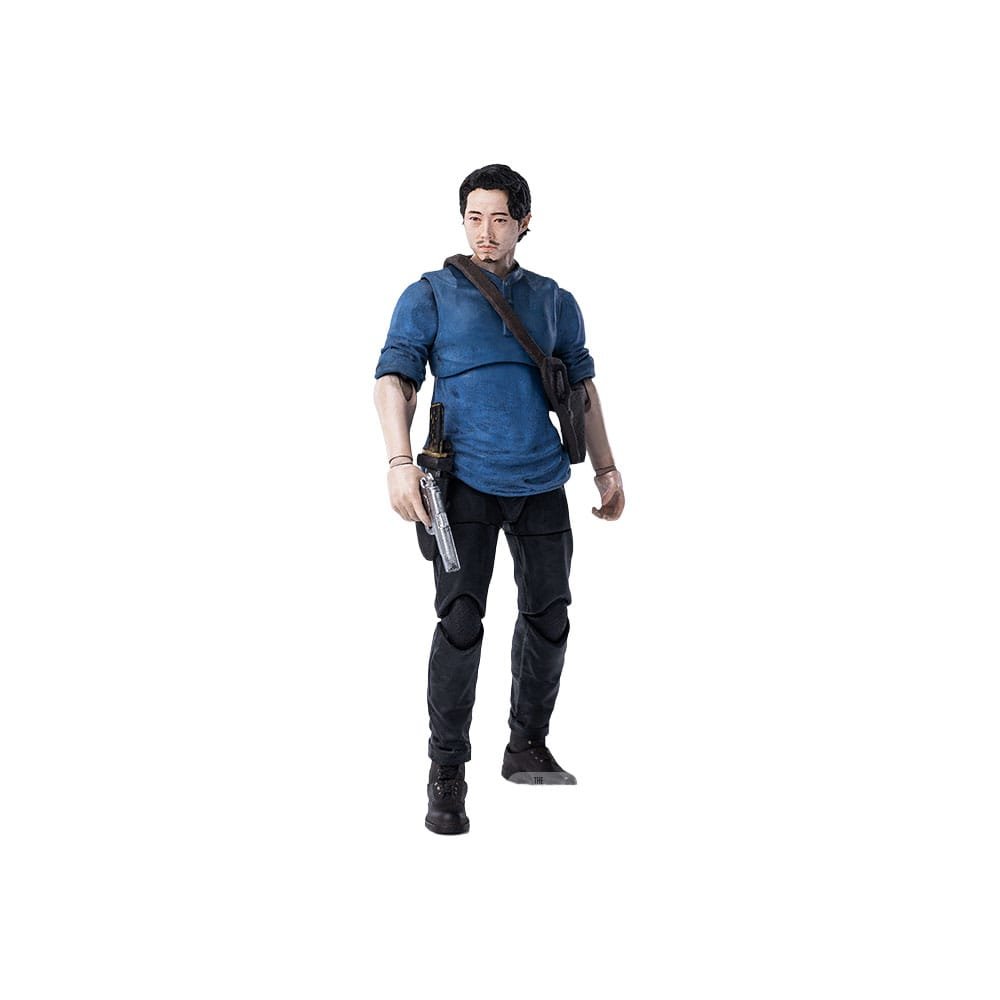 Figura 1/18 Exquisite Mini Series de Glenn en The Walking Dead por Hiya Toys