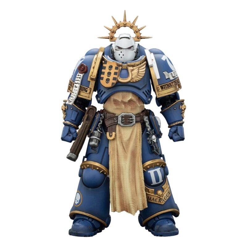 Figura Ultramarines Levantus (con Power Axe, Stormshield y Plasma Pistol) en Warhammer 40,000 por Joy Toy