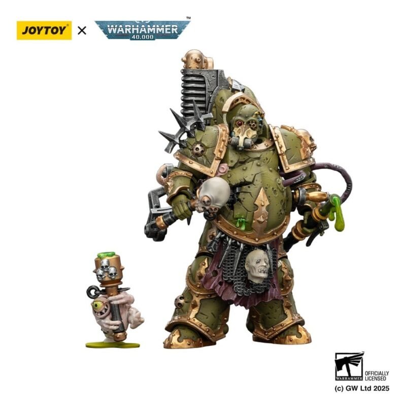Figura Death Guard Foul Blightspawn (con Plague Sprayer) en Warhammer 40,000 por Joy Toy